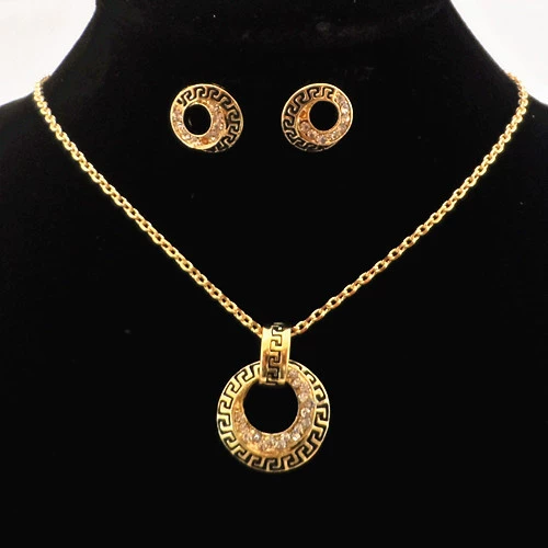 (Cross-border trading), fashionable earrings, necklace, set, jewelry