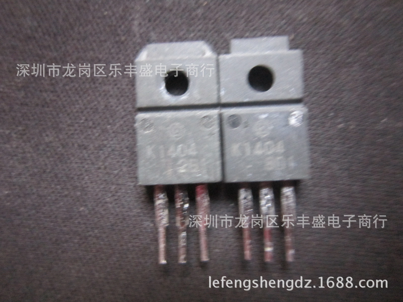 K1404 2SK1404 拆机日立 TO-220F 5A 600V N沟道 功率MOSFET