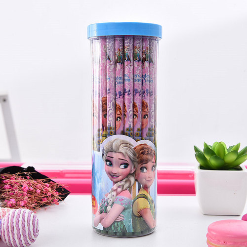 Creative stationery 50-piece pencil set for children and primary school students, writing pencil gift box, stationery set gift promotion