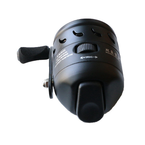 Cross-border Pisces Fortress metal fishing reel follower Black King Kong JG25 closed wheel fishing dart Luya fishing reel