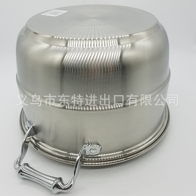 Factory direct sales of stainless steel steamers, combination LIDS, double-bottom steamers, composite steel multi-purpose steamers, high-end gift POTS detail image 16