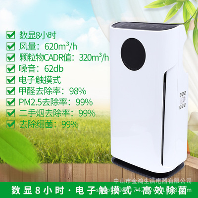 家用空气净化器负离子发生器除甲醛杀菌pm2.5室内智能清新器直销|ms