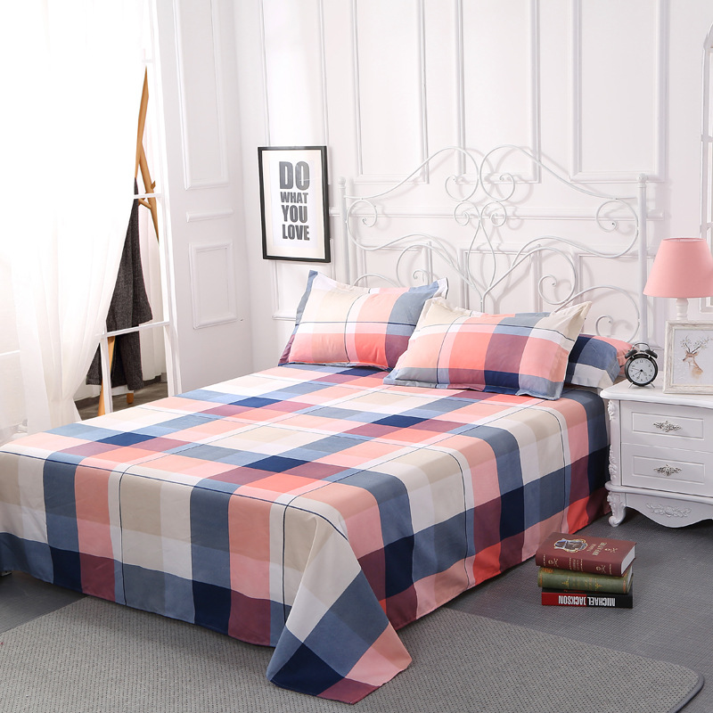 Yi Ying Home textiles Bedclothes new pattern activity Twill sheet thickening Brushed Single product Excluding pillow case Manufactor wholesale