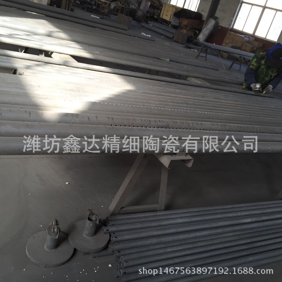 碳化硅冷风管，碳化硅急冷管，冷风管，反应烧结碳化硅陶瓷制品