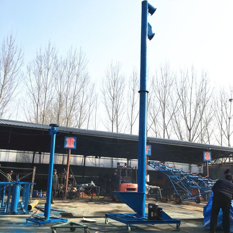 管式螺旋输送机 不锈钢螺旋输送机 垂直管式螺旋输送机型号