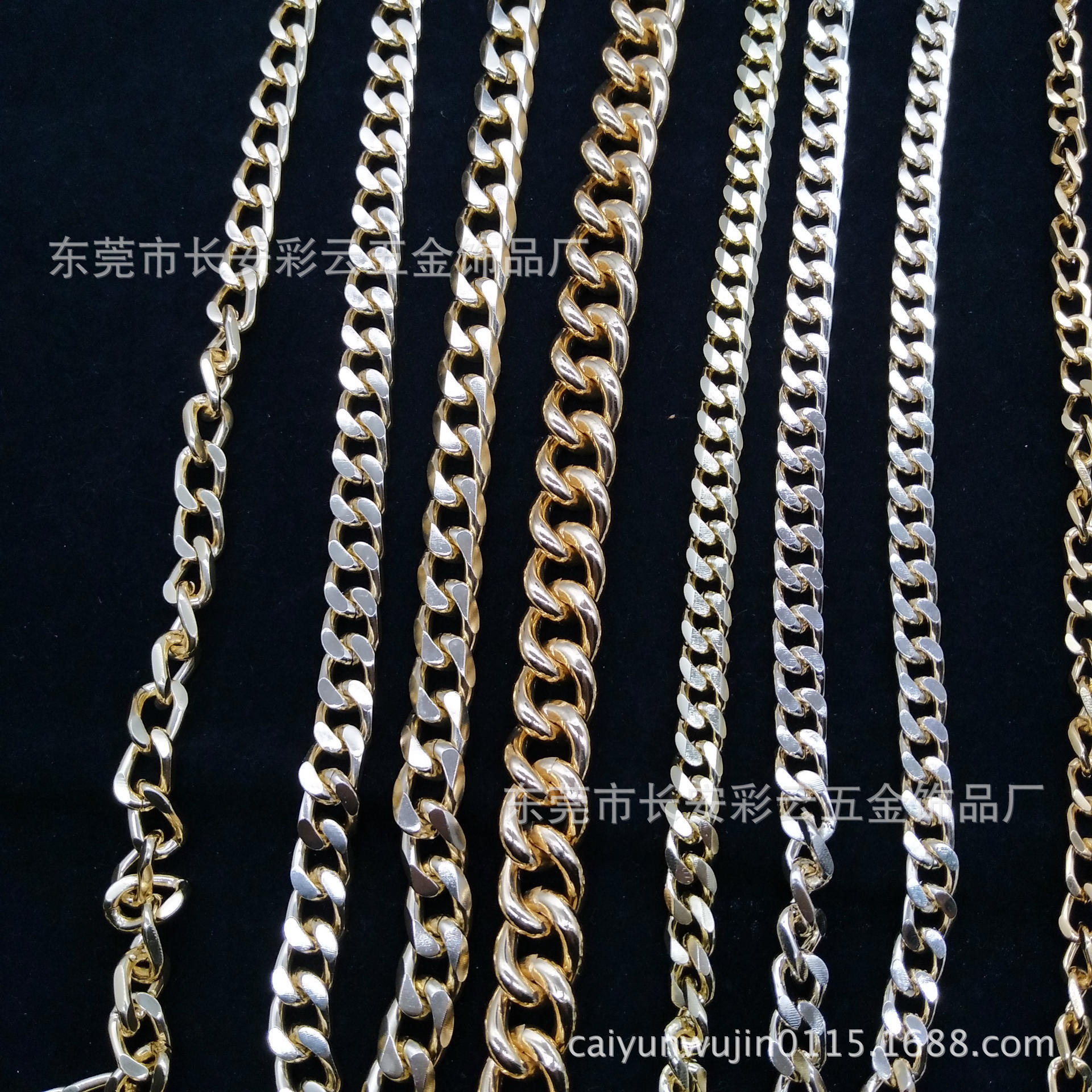 厂家供应金属装饰链条 玩具链条 五金链条 饰品链条链子穿皮链条