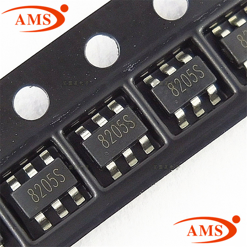FM8205S 8205S 贴片SOT23-6 FM/富满 锂电池保护IC芯片 全新正品|ms