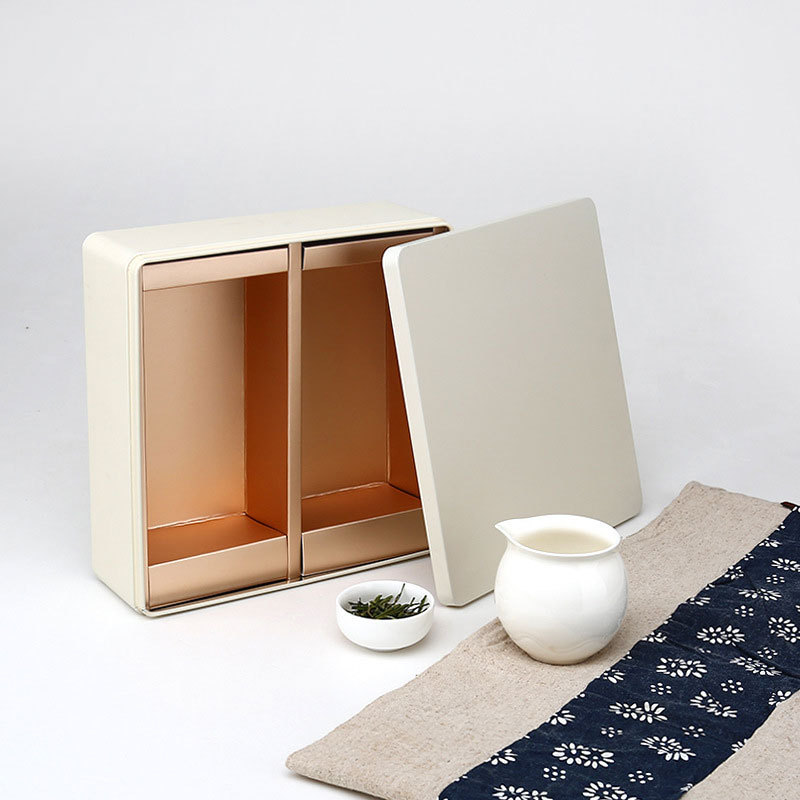 通用马口铁金属方盒燕窝虫草糖果阿胶绿茶月饼茶茶叶罐包装盒印刷