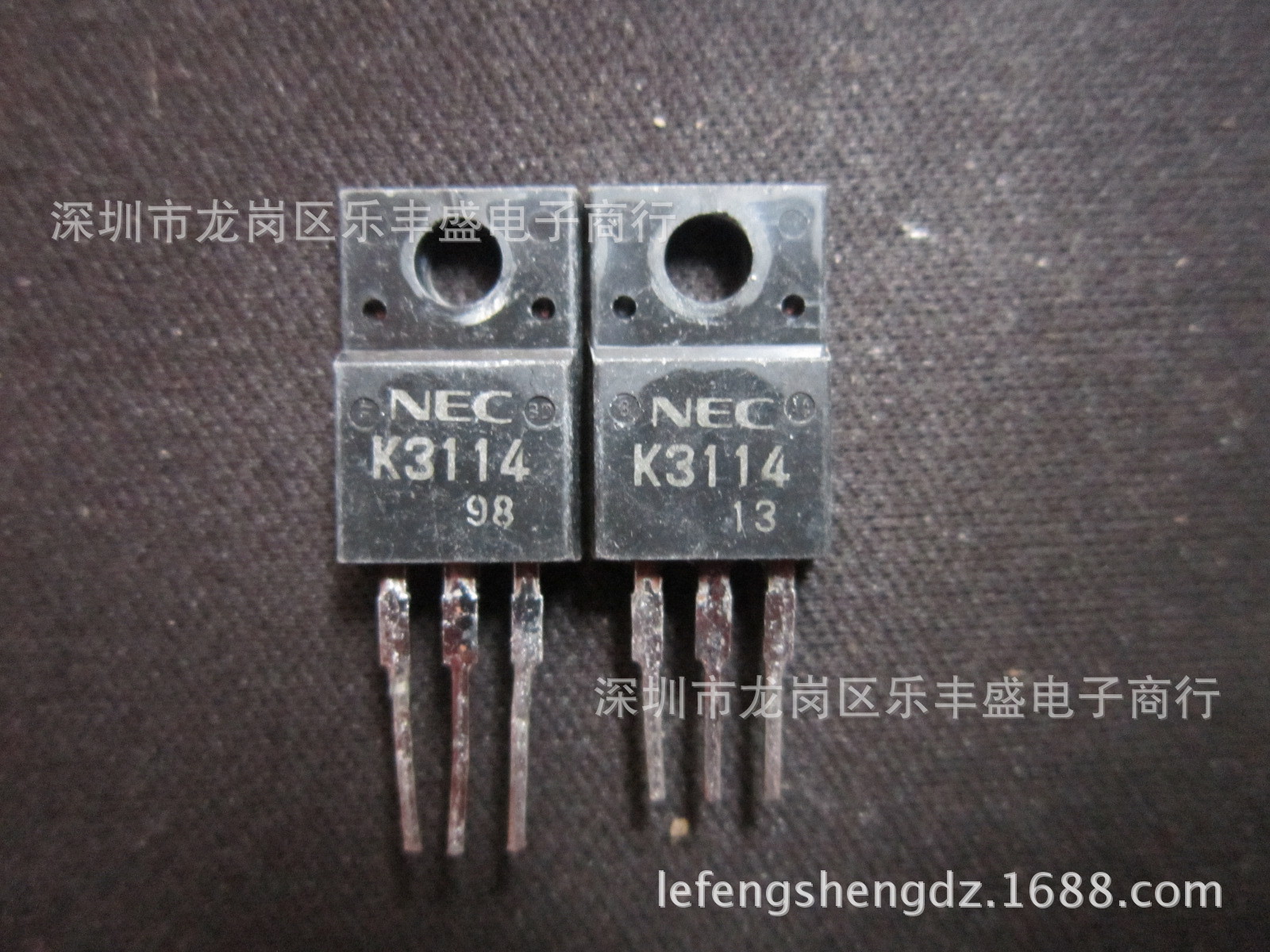 K3114 2SK3114 拆机NEC TO-220F N通道 功率MOSFET 4A 600V