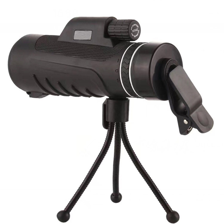 新品单筒望远镜高倍高清夜视户外旅行演唱会便携带支架手机望远镜
