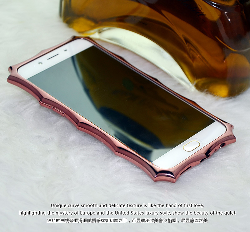 SIMON Crown Luxury Royal Electroplating Soft TPU Streamline Protection Case Cover with 360° Rotating Anti-drop Finger Ring Grip Holder for OPPO R9s & OPPO R9s Plus