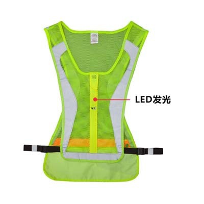 United States Chennai love NITEIZE Morning running LED luminescence run Vest luminescence vest yellow run vest