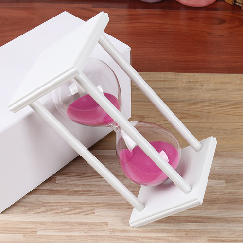 Creative home crafts wooden 5 to 60 minute timer as a gift for classmates and girlfriends hourglass ornaments