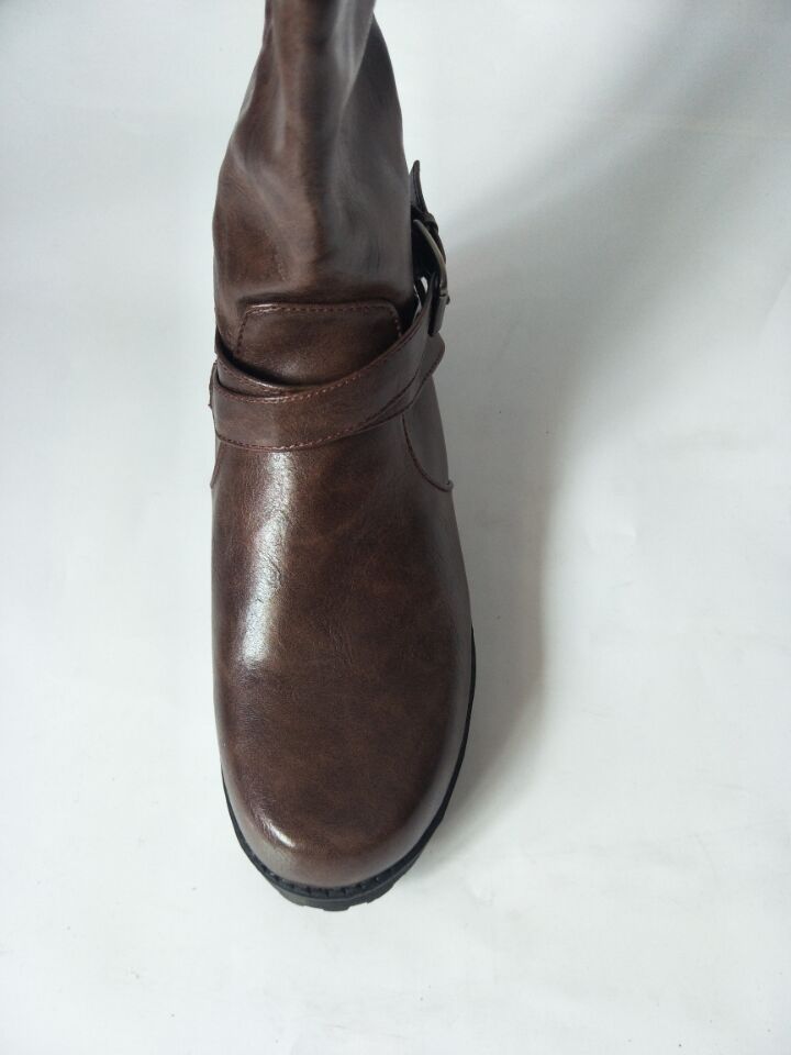 Bottes femme en PU artificiel - Ref 3355298 Image 52