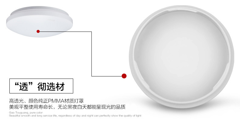 廠家直供現(xiàn)代簡約LED吸頂燈圓形白單光12W廚房衛(wèi)生間浴室臥室燈