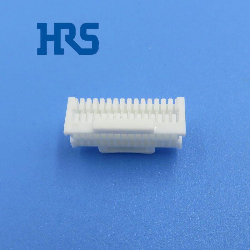 HRS连接器DF50S-30DS-1C广濑白色胶壳