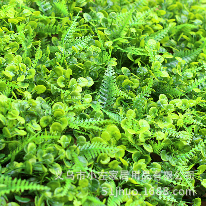 室内外植物装饰-仿真植物墙绿植草坪