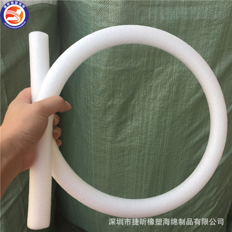 厂家生产 白色珍珠棉棒 玻璃运输填充包装材料 抗压弹性好