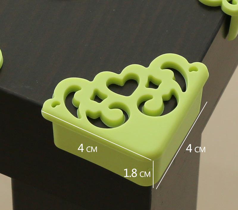 心形防撞角尺寸图