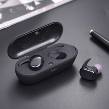 新款5.0TWS触摸无线蓝牙耳机入耳塞式立体声耳机迷你隐形运动防水