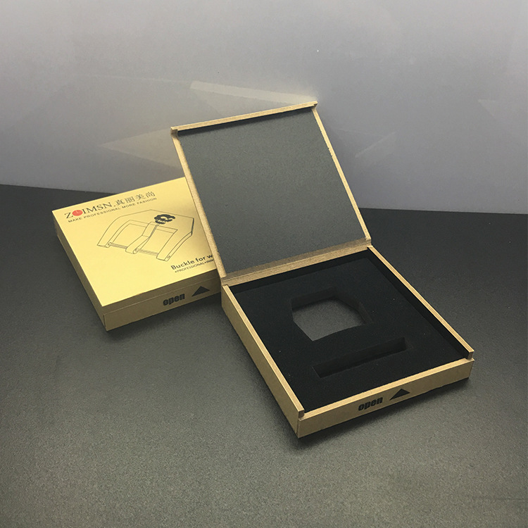 包装盒手表带包装 表扣包装盒定 制儿童智能表带木盒包装彩盒