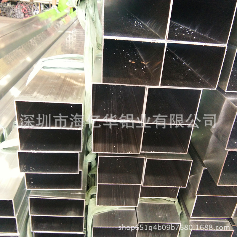 优质铝方管铝合金方管型材四方形铝方管铝方通规格齐全大量现货