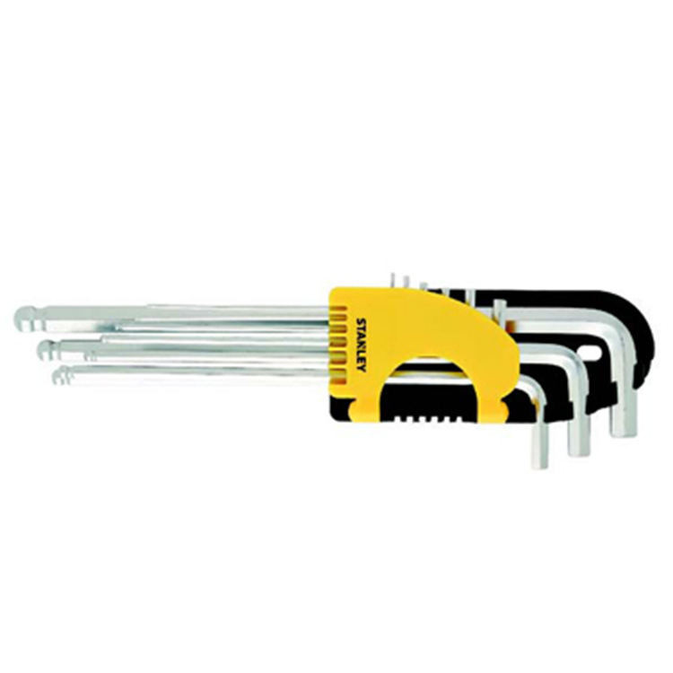 史丹利 9件套公制加长球头内六角扳手套装STMT94158-8-23
