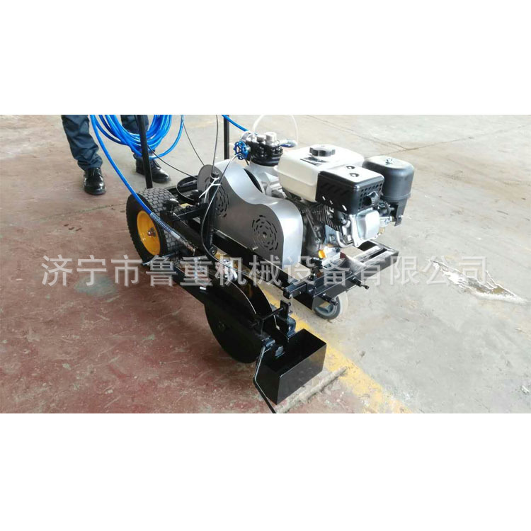 塑胶跑道专用冷喷划线机认购金   带划线斗手推式常温画线机