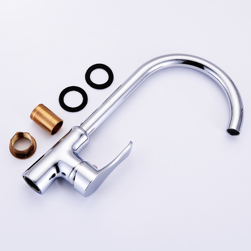 Fine copper hot and cold kitchen faucet dish basin faucet rotating sink faucet kitchen sink faucet factory direct sale