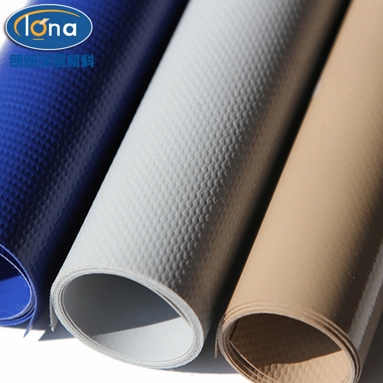 厂家直销 pvc防雨布防水面料 防晒遮阳汽车篷布三防涂层布 可定制