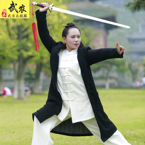 Wudang tai chi clothing chinese kung fu clothes warm Taiquan clothes cotton coat