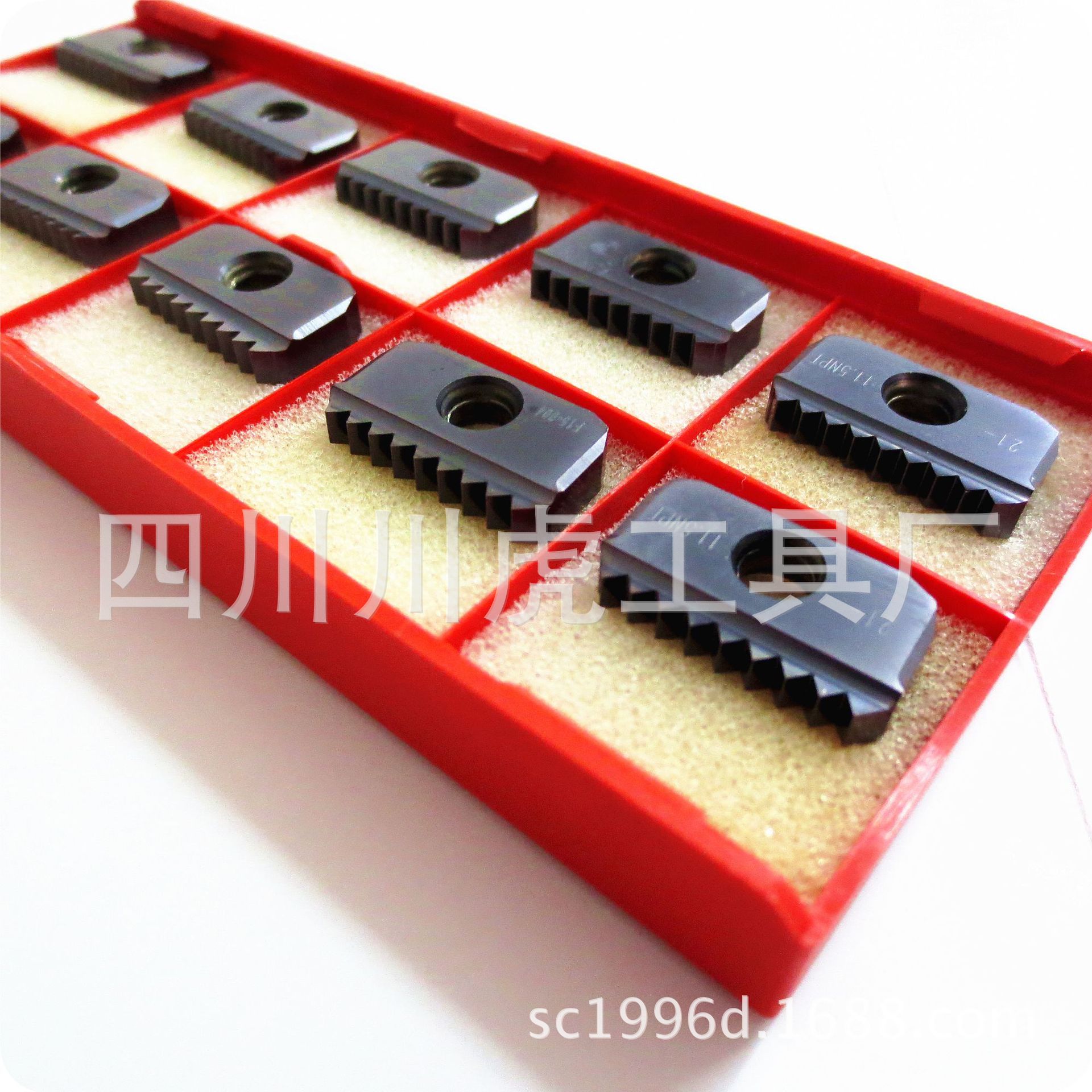 美制干密封管螺纹/60度锥管螺纹铣刀片：21-14NPTF PPM40