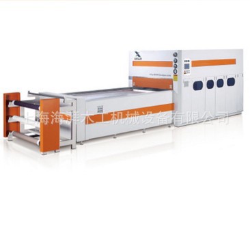 免漆木门自动覆膜机，自动真空吸塑机价格