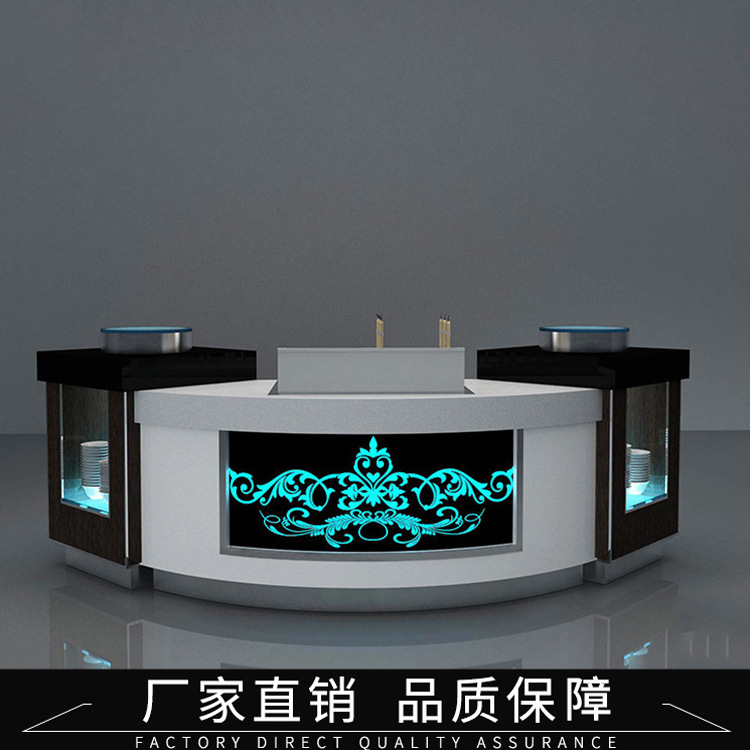 专业设计 自助餐台内嵌面档设计 定做自助餐台内嵌面档