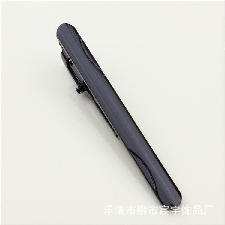 Source manufacturer spot black tie clip...