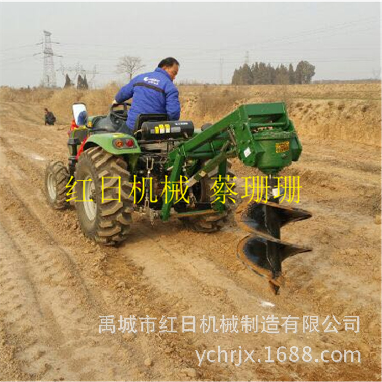 果林种树打窝机 山东植保种植用设备打坑机