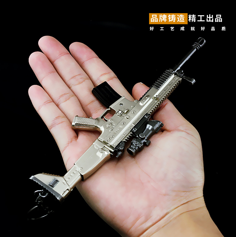 1 6 1 6 Fn Scar Scar L Assault Pubg Sniper Gun Battlefield4 Battleground Metal Ebay