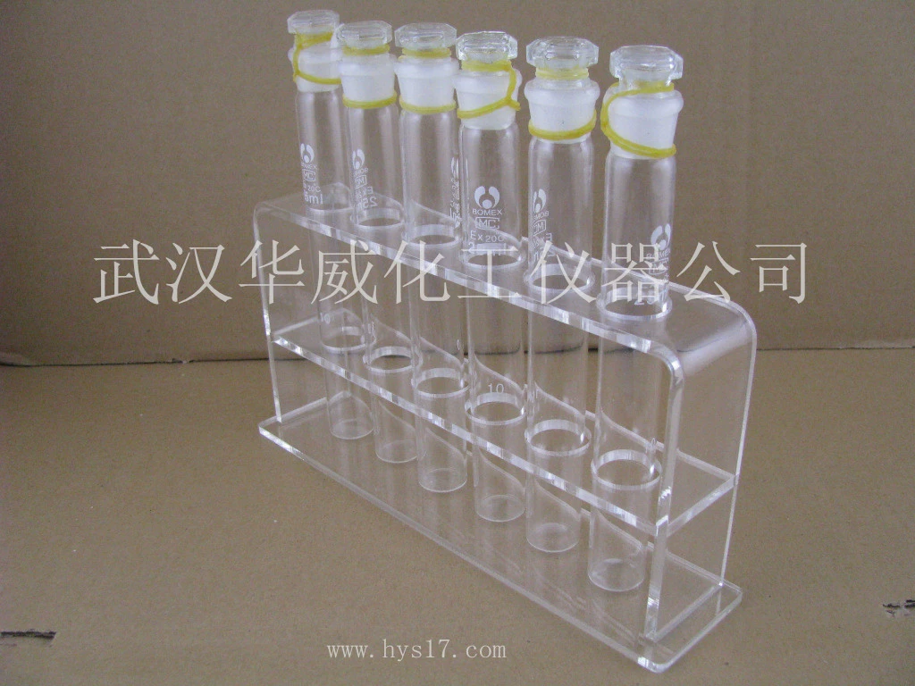 Лабораторный стеклянный инструмент Померанский шпиц Tianbo колориметрический тюбик 10мл 25мл 50мл 100мл