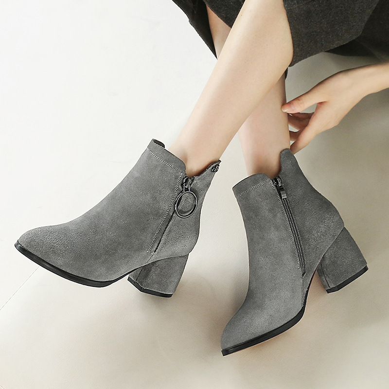 Bottes femme MINGFANG en En cuir - Ref 3355118 Image 55