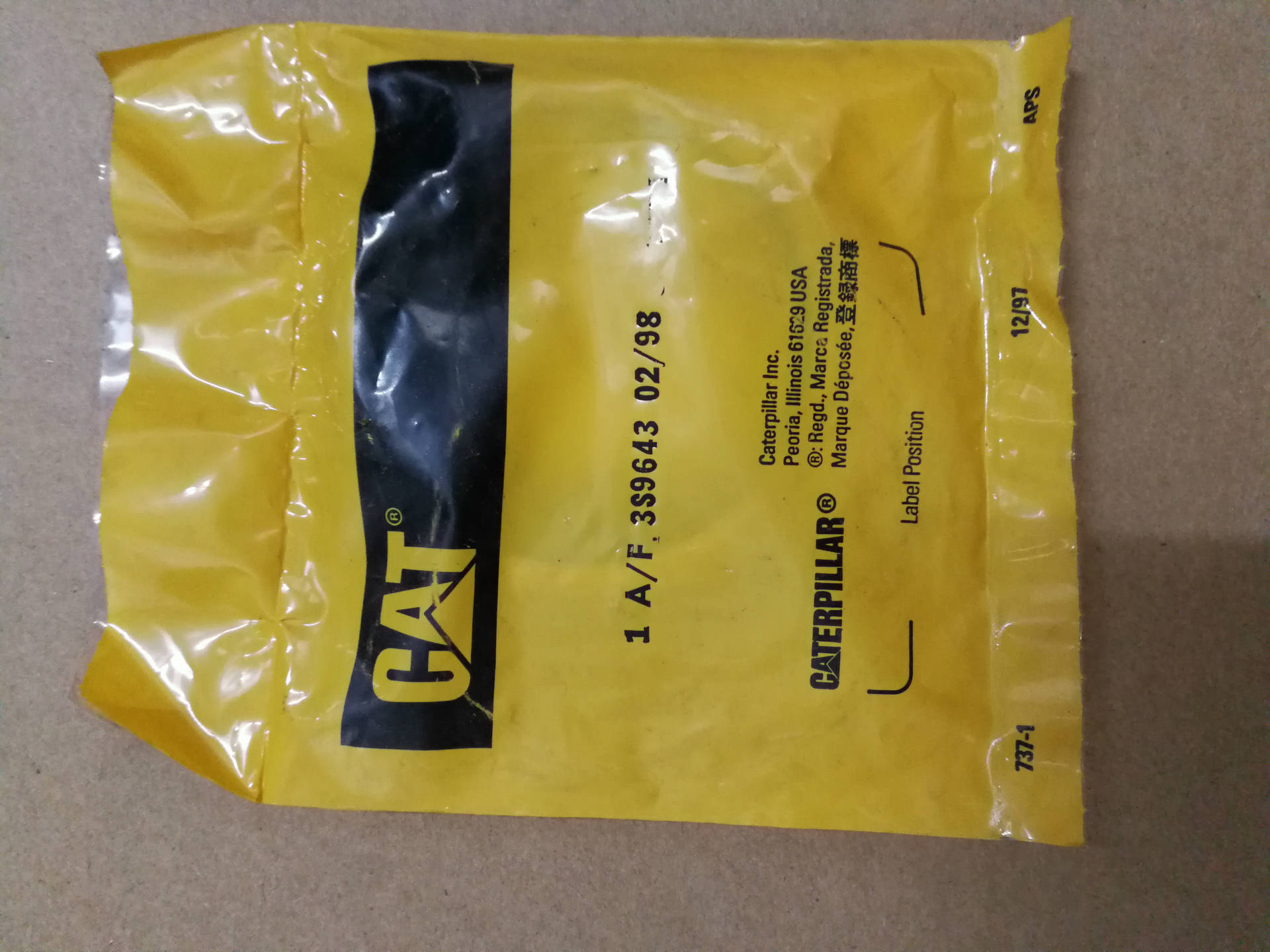 供应卡特彼勒发动机修理包3S9643