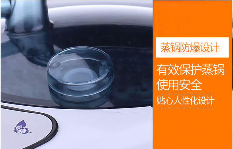 Jingmeile factory directly supplies 2-liter stainless steel steamer, gynecological steamer, sauna box accessories and stainless steel steamer detail image 2