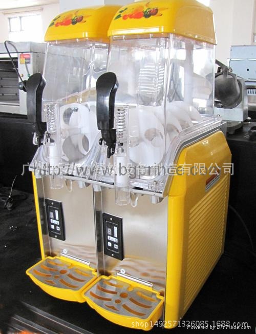 雪泥机 双头头雪泥机 奶茶店商业雪泥机 商用雪泥饮料设备