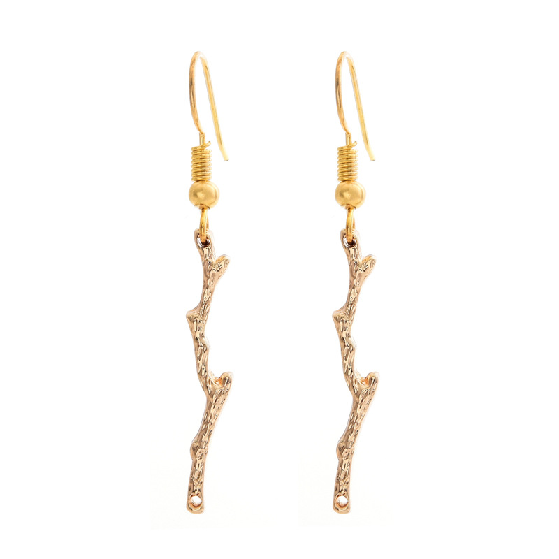 Fashion Plant Twig Earrings Earrings Simple Branch Shape Pendant Earrings Wholesale display picture 3