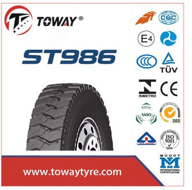 卡车轮胎  国内现货11.00R20 出口中东非洲 TOWAY 高行驶里程