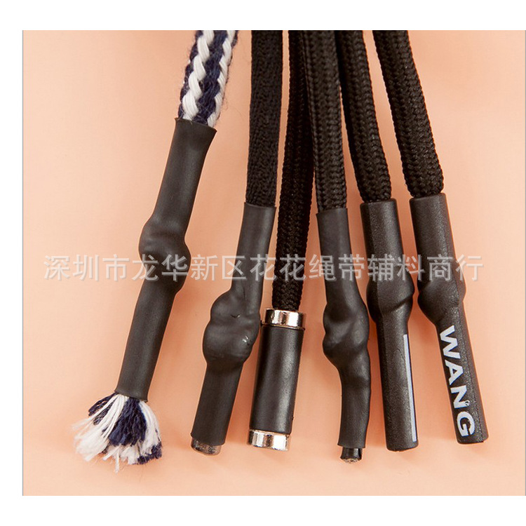 爆款裤腰带 电脑带 金属头裤腰带裤腰绳 高档服装箱包 字母圆绳