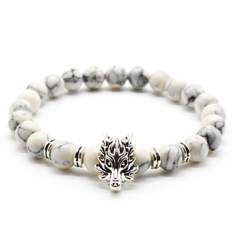 Simple Style Animal Synthetic Gemstones Alloy Beaded Bracelets display picture 2