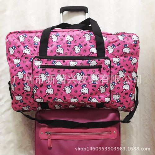 Miller K.T Snoopy large portable folding travel bag duffel bag foldable bag can be placed in luggage