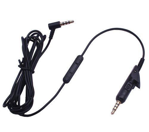 Suitable for Dr. QC15 QC2 headphone cable, in-line control cable, audio cable connection cable, dual 3.5mm head AUX cable