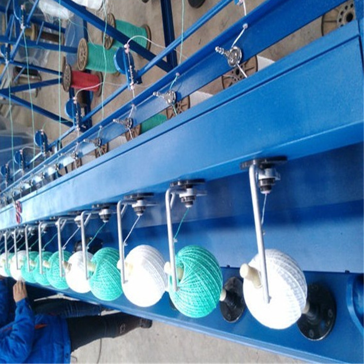 棉麻撕裂膜尼龙草丙绕团打团成球设备多头打球机计重量卷线绕球机