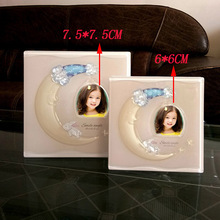 厂家直供 高档3D立体月亮浮雕亚克力相册封面 儿童婚纱影楼后期用